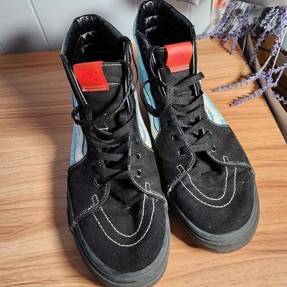 Vans Haribo Gummy Bear Limited Edition Black and Blue High-Top Sneakers - Picture 5 of 13